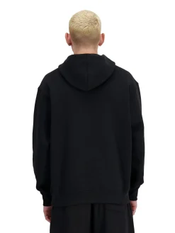 NEW BALANCE Felpe<FELPA HOODIE ESSENTIALS FRENCH TERRY Nero