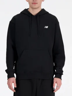 NEW BALANCE Felpe<FELPA HOODIE ESSENTIALS FRENCH TERRY Nero