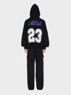 OFF-WHITE Felpe<FELPA HOODIE FOOTBALL Bianco, Nero