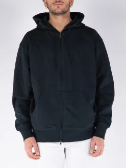 Y-3 Felpe<FELPA HOODIE FT CON ZIP Nero