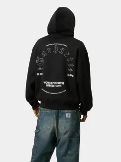 CARHARTT WIP Felpe<FELPA HOODIE GREATEST HITS Bianco, Nero