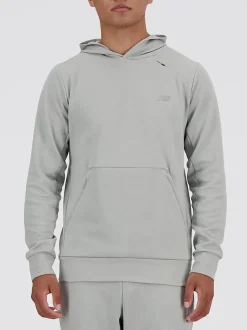 NEW BALANCE Felpe<FELPA HOODIE IN MAGLIA TECH Grigio