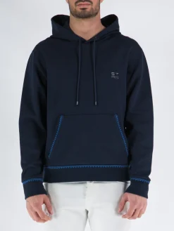 ETRO Felpe<FELPA HOODIE LOGO Azzurro, Blu