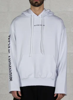 Felpe<FELPA HOODIE MIDNIGHT SPECIAL Bianco