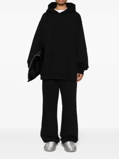 MM6 MAISON MARGIELA Felpe<FELPA HOODIE OVERSIZE Nero