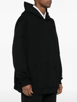 MM6 MAISON MARGIELA Felpe<FELPA HOODIE OVERSIZE Nero
