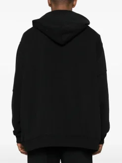 MM6 MAISON MARGIELA Felpe<FELPA HOODIE OVERSIZE Nero
