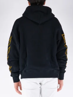 OFF-WHITE Felpe<FELPA HOODIE OW 23 SKATE Giallo, Nero