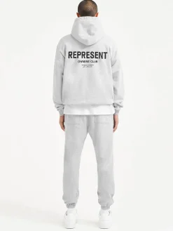 REPRESENT CLOTHING Felpe<FELPA HOODIE OWNERS CLUB Bianco, Grigio