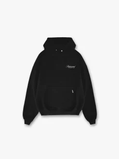 REPRESENT CLOTHING Felpe<FELPA HOODIE OWNERS CLUB SCRIPT Bianco, Nero