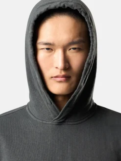 STONE ISLAND Felpe<FELPA HOODIE REGULAR GARMENT Bianco, Giallo, Grigio, Verde