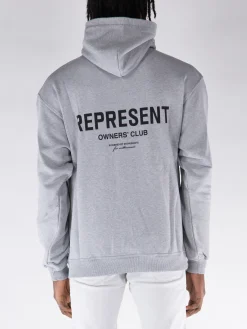 REPRESENT CLOTHING Felpe<FELPA HOODIE REPRESENT OWNERS CLUB Grigio, Nero