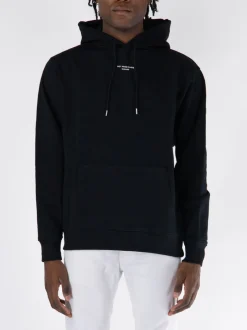 FELPA HOODIE SLOGAN Felpe<CLASSIQUE Bianco, Nero
