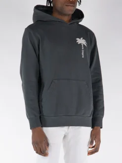 PALM ANGELS Felpe<FELPA HOODIE THE PALM GD Grigio