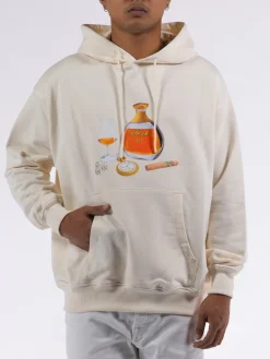 DROLE DE MONSIEUR Felpe<FELPA HOODIE WAGON-BAR Arancione, Beige