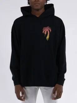 PALM ANGELS Felpe<FELPA I LOVE PA HOODY Bianco, Giallo, Nero, Rosa