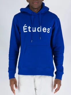 ÉTUDES Felpe<FELPA KLEIN ETUDES Bianco, Blu