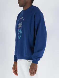 DROLE DE MONSIEUR Felpe<FELPA LE VADE Blu