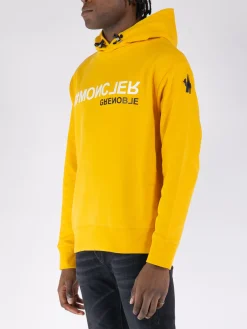 MONCLER GRENOBLE Felpe<FELPA LOGO Giallo
