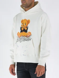 DOMREBEL Felpe<FELPA MOODY Bianco