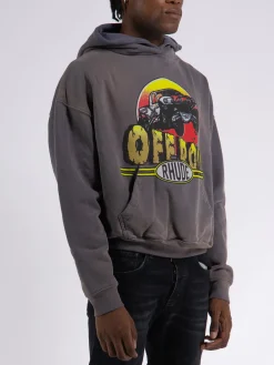 RHUDE Felpe<FELPA OFF ROAD Bianco, Marrone, Nero, Rosso, Verde