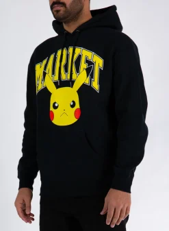 MARKET Felpe<FELPA POKEMON PIKACHU ARC Giallo, Nero