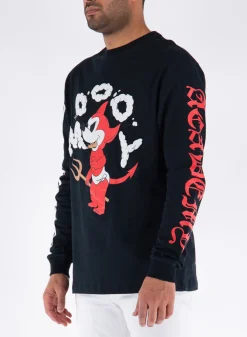 SALUTE-EVAE Felpe<FELPA SAD EXPRESS LONG SLEEVE Bianco, Nero, Rosso