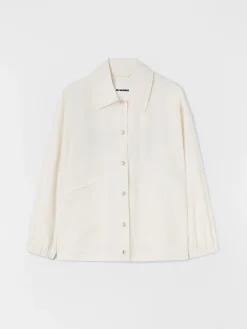 JIL SANDER Giacche<GIACCA Bianco