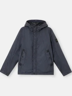 STONE ISLAND Giacche<GIACCA A VENTO CRINKLE REPS R-NY ANTIPIOGGIA Bianco, Blu, Giallo, Nero