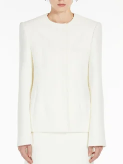 SPORTMAX Giacche<GIACCA ACERI Bianco