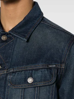 TOM FORD Giacche<GIACCA AUTHENTIC SELVEDGE ICON DEMIN Blu