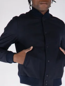 PT Giacche<GIACCA BOMBER Blu
