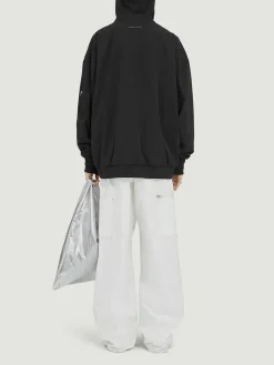 MM6 MAISON MARGIELA Giacche<GIACCA BOMBER IN TWILL DI COTONE Nero