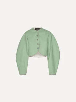 ROTATE BIRGER CHRISTENSEN Giacche<GIACCA BOUCLE Verde