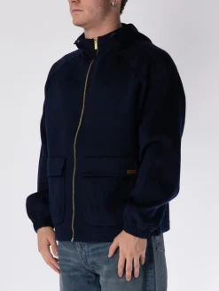 DRÔLE DE MONSIEUR Giacche<GIACCA CON CAPPUCCIO Blu