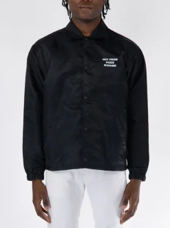 DROLE DE MONSIEUR Giacche<GIACCA LA VESTE SLOGAN Bianco, Nero