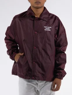 DROLE DE MONSIEUR Giacche<GIACCA LE VESTE POLAIRE Bianco, Rosso