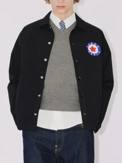 KENZO Giacche<GIACCA LEGGERA TARGET Nero