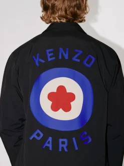 KENZO Giacche<GIACCA LEGGERA TARGET Nero