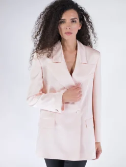 NINEMINUTES Giacche<GIACCA LUNAIR THE BLAZER DOUBLE Rosa