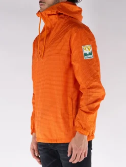HIKERDELIC Giacche<GIACCA RIPSTOP CONWAY SMOKE Arancione