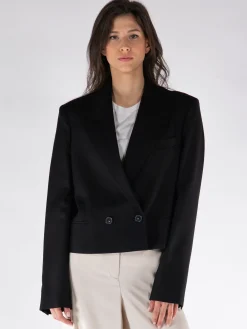 STELLA MCCARTNEY Giacche<GIACCA SPENCER Nero
