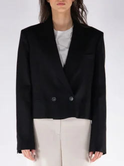 STELLA MCCARTNEY Giacche<GIACCA SPENCER Nero