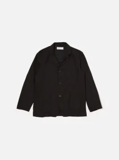 UNIVERSAL WORKS Giacche<GIACCA THREE BUTTON Nero