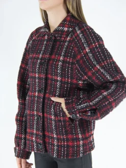 MARNI Giacche<GIUBBOTTO REVERSIBILE Bianco, Nero, Rosso
