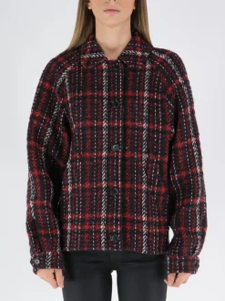 MARNI Giacche<GIUBBOTTO REVERSIBILE Bianco, Nero, Rosso