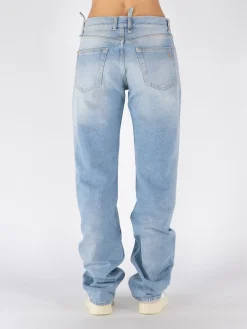 THE ATTICO Jeans<JEANS 5 TASCHE Azzurro