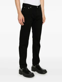OFF-WHITE Jeans<JEANS ARR RAW TAPERED Nero