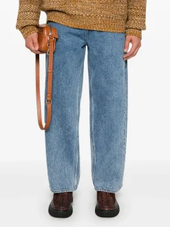 DROLE DE MONSIEUR Jeans<JEANS BAGGY Azzurro