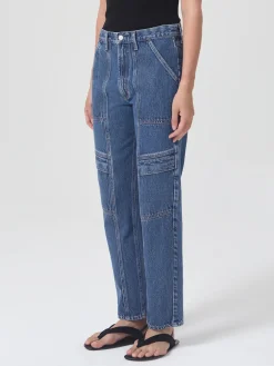 AGOLDE Jeans<JEANS COPPER CARGO IN REGULATION Azzurro